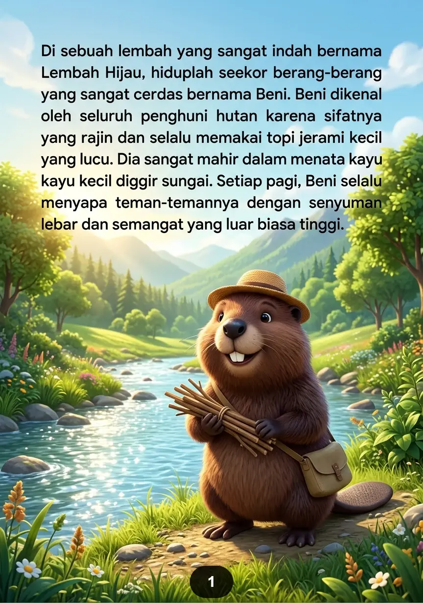 SI BERANG-BERANG PEMBANGUN DESA Kerja Sama Membawa Kebahagiaan preview 4