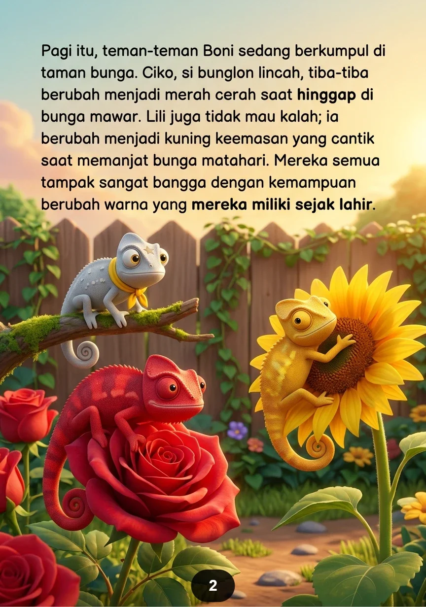 SI BUNGLON DAN WARNA PERTAMA Belajar Menjadi Diri Sendiri preview 2