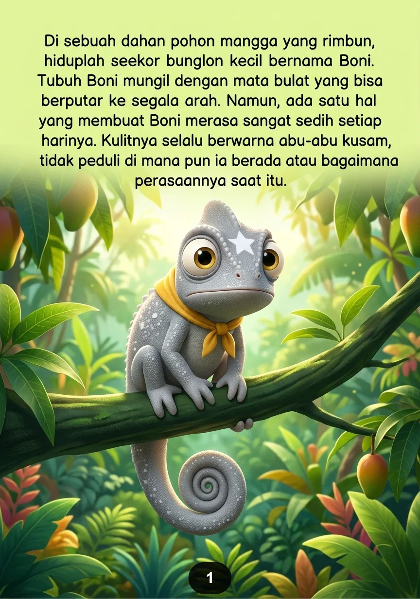 SI BUNGLON DAN WARNA PERTAMA Belajar Menjadi Diri Sendiri preview 1