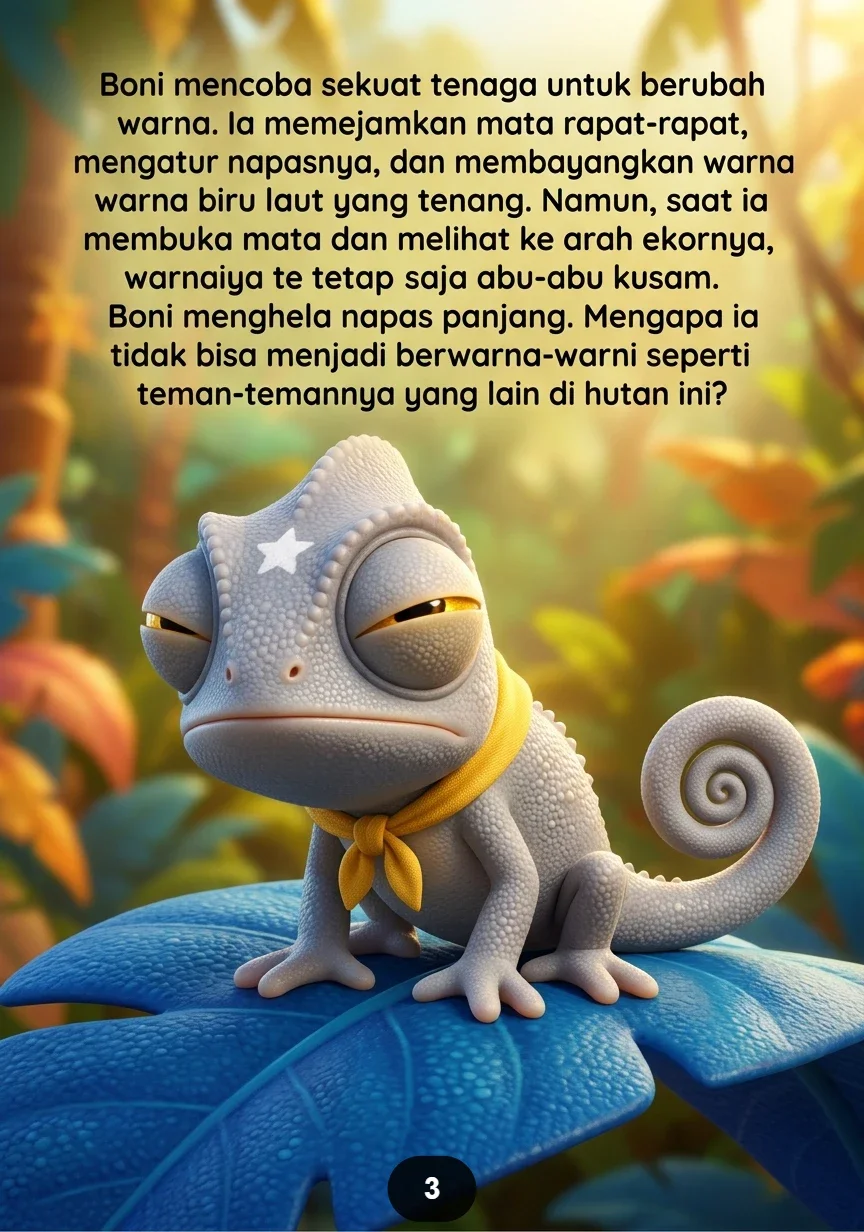 SI BUNGLON DAN WARNA PERTAMA Belajar Menjadi Diri Sendiri preview 3