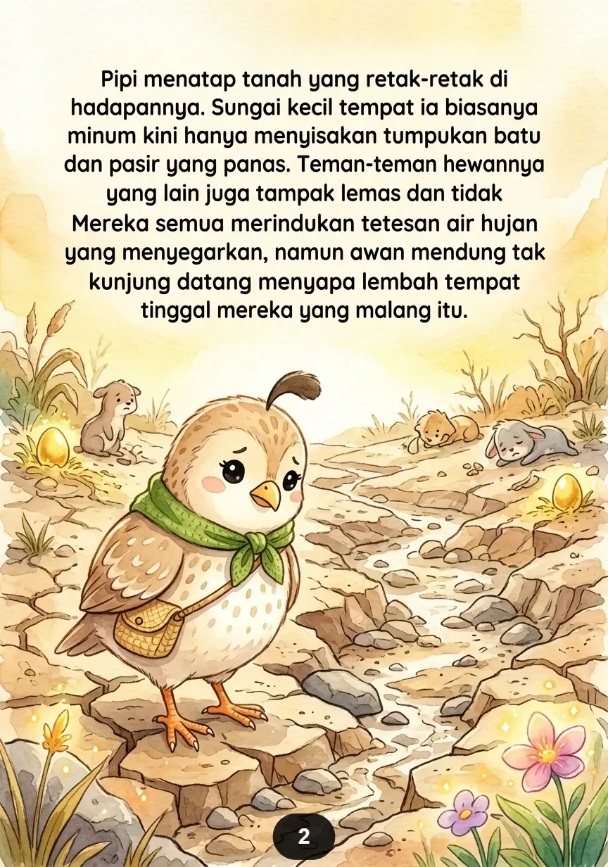 SI BURUNG PUYUH DAN TELUR EMAS Kejutan Kecil yang Membawa Harapan preview 3