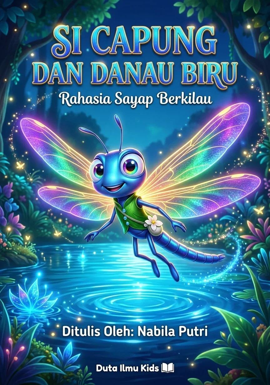 SI CAPUNG DAN DANAU BIRU Rahasia Sayap Berkilau