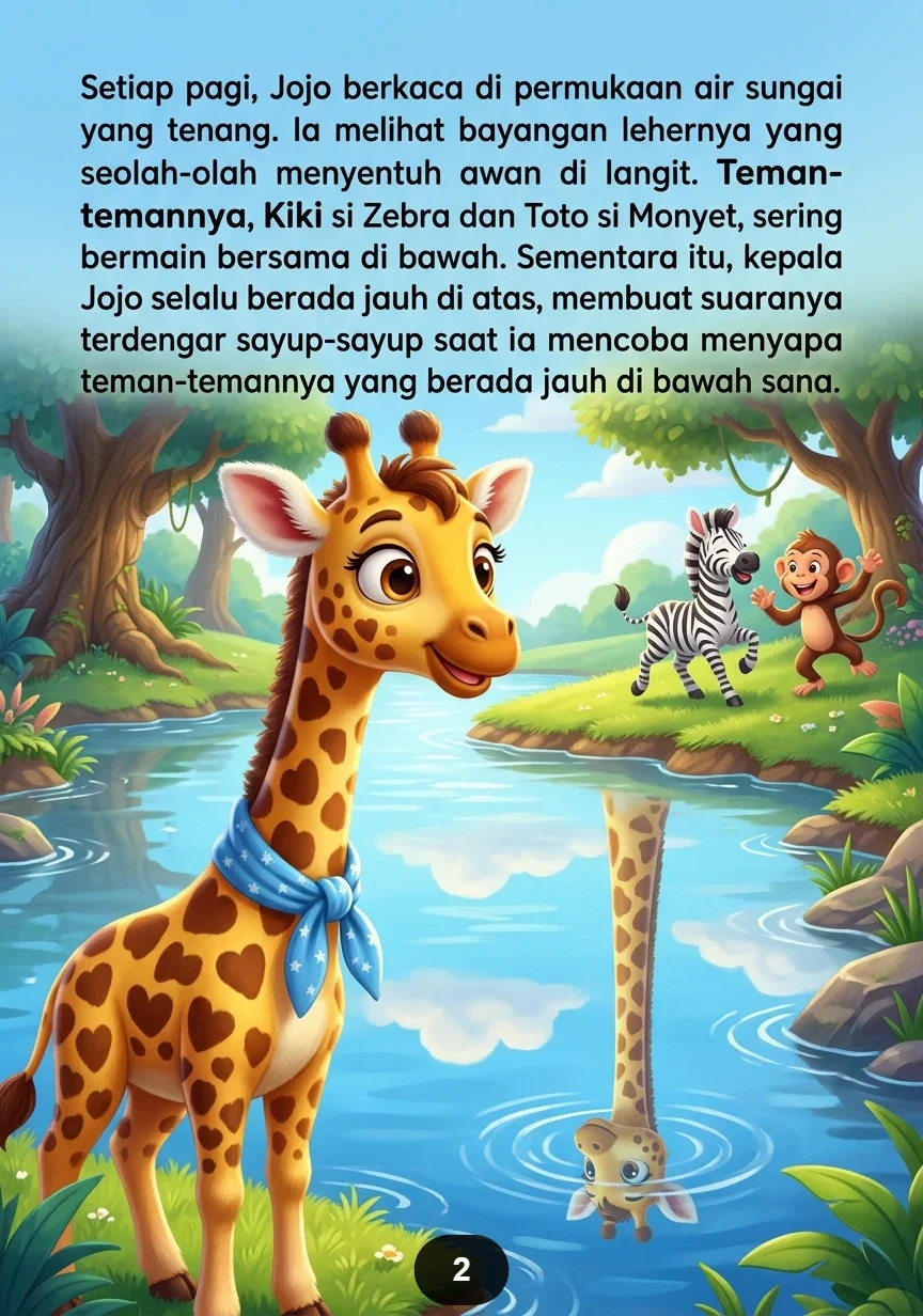 SI JERAPAH BERLEHER PANJANG Melihat Dunia dari Sudut yang Berbeda preview 4