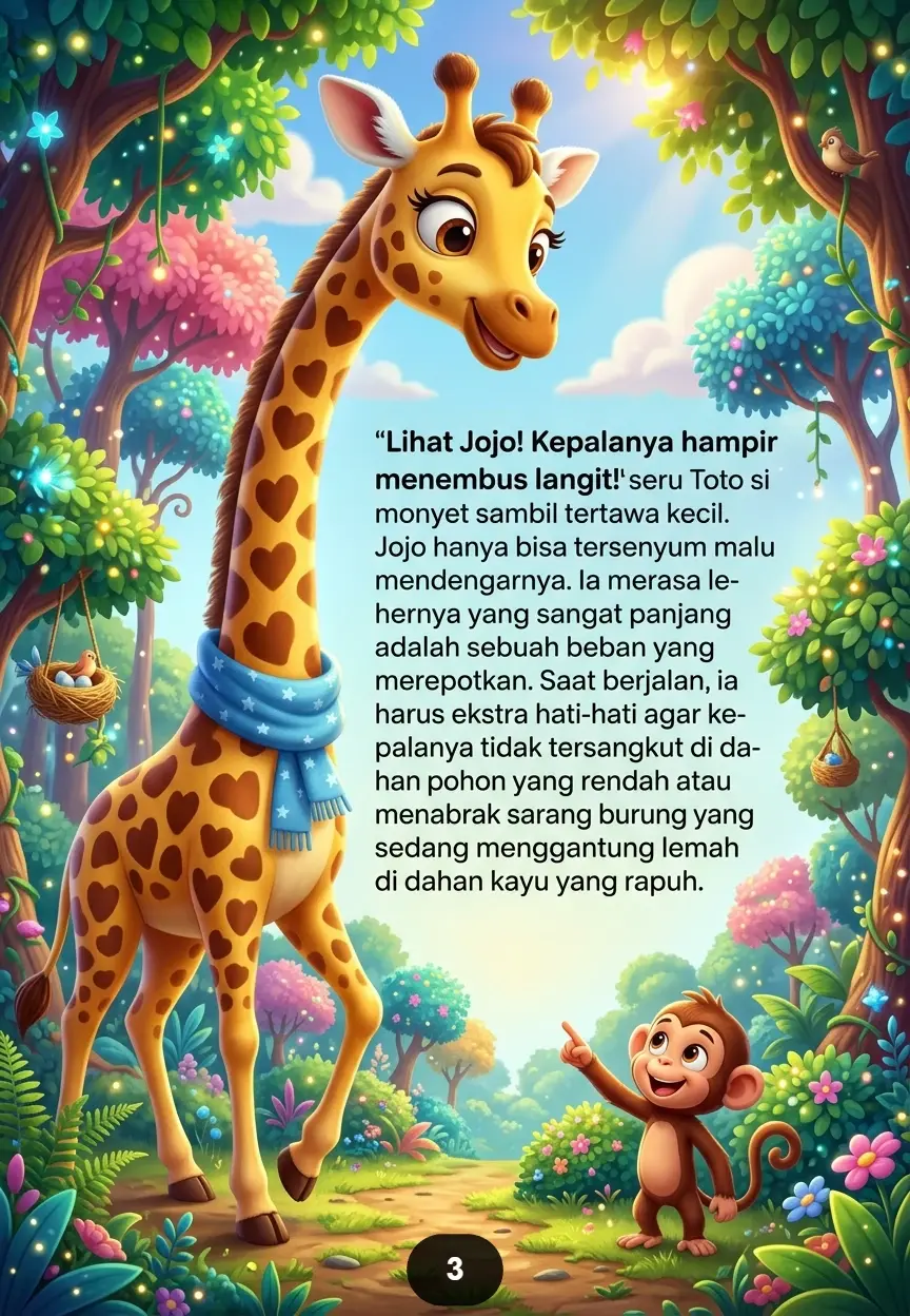 SI JERAPAH BERLEHER PANJANG Melihat Dunia dari Sudut yang Berbeda preview 1