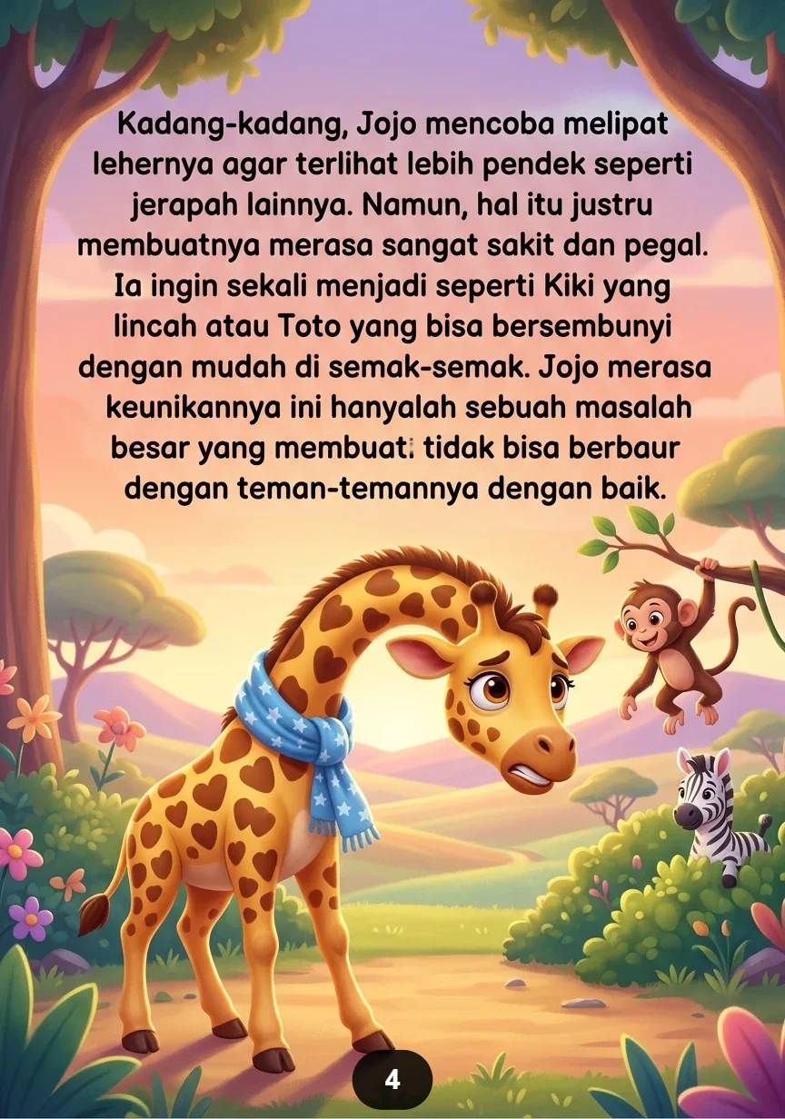 SI JERAPAH BERLEHER PANJANG Melihat Dunia dari Sudut yang Berbeda preview 2