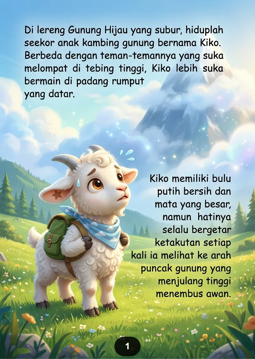SI KAMBING GUNUNG PEMBERANI Langkah Kecil Menuju Puncak preview 1