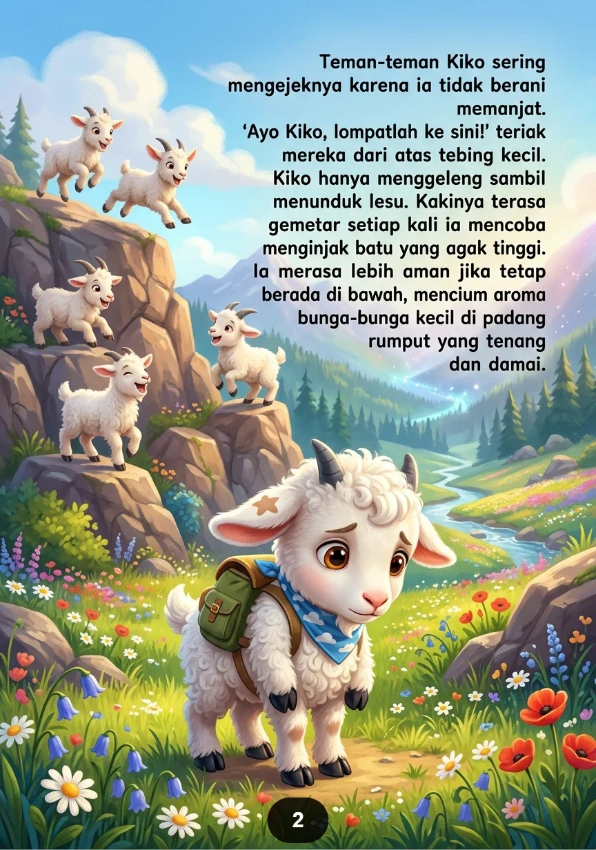 SI KAMBING GUNUNG PEMBERANI Langkah Kecil Menuju Puncak preview 2