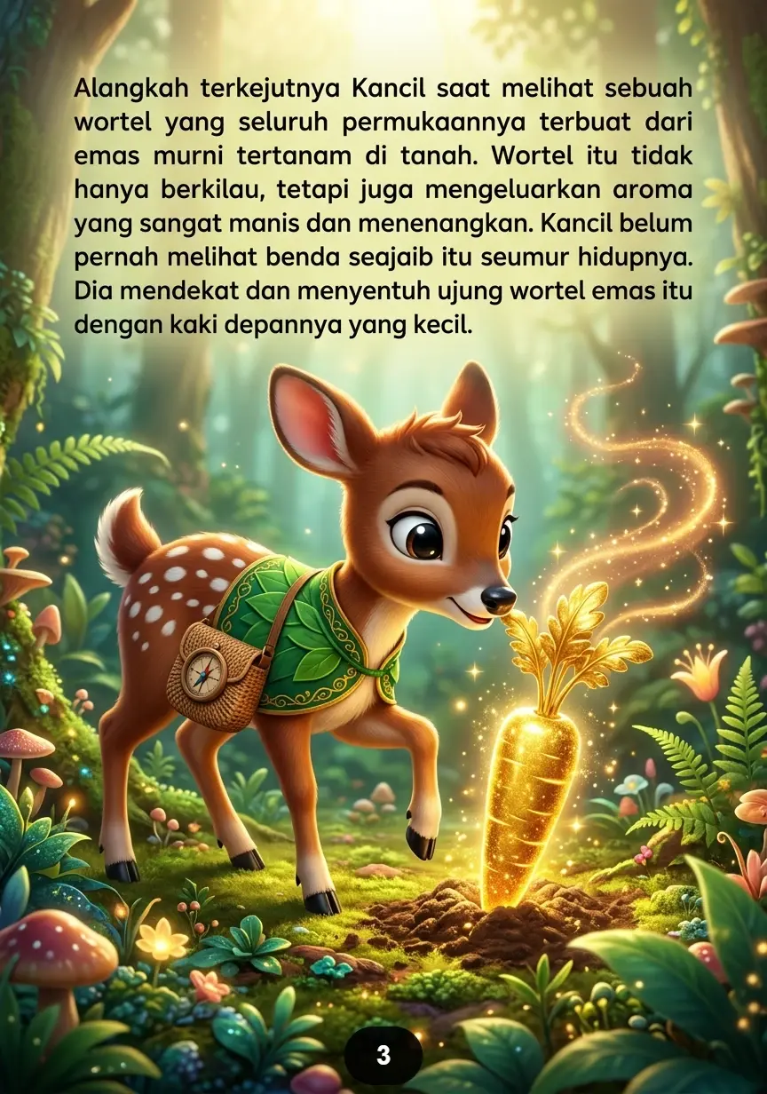 SI KANCIL DAN WORTEL EMAS Petualangan Mencari Kejujuran preview 2