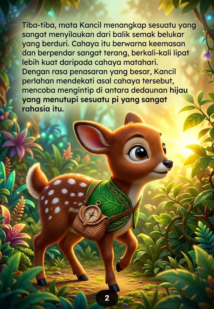 SI KANCIL DAN WORTEL EMAS Petualangan Mencari Kejujuran preview 1