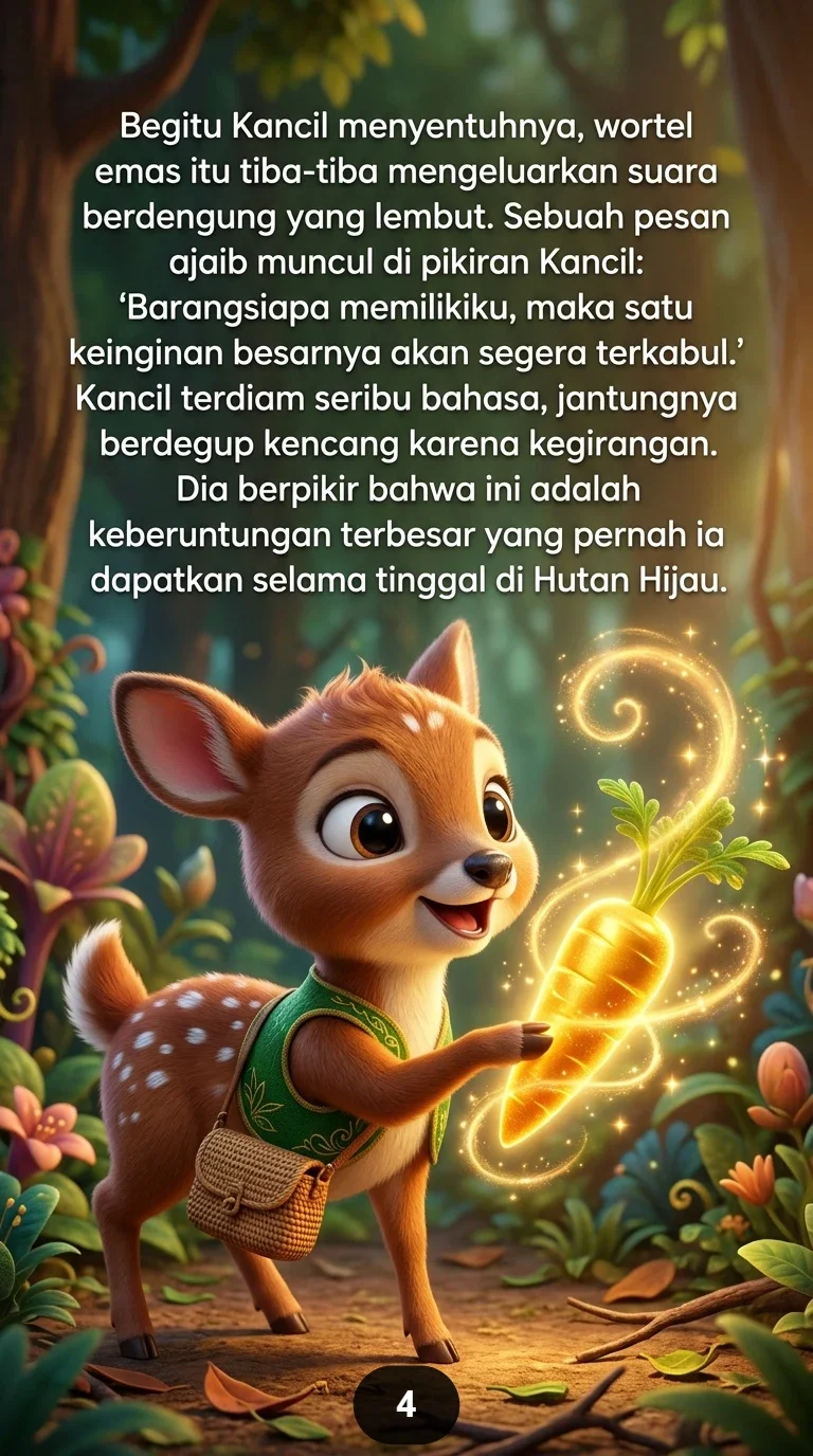 SI KANCIL DAN WORTEL EMAS Petualangan Mencari Kejujuran preview 3