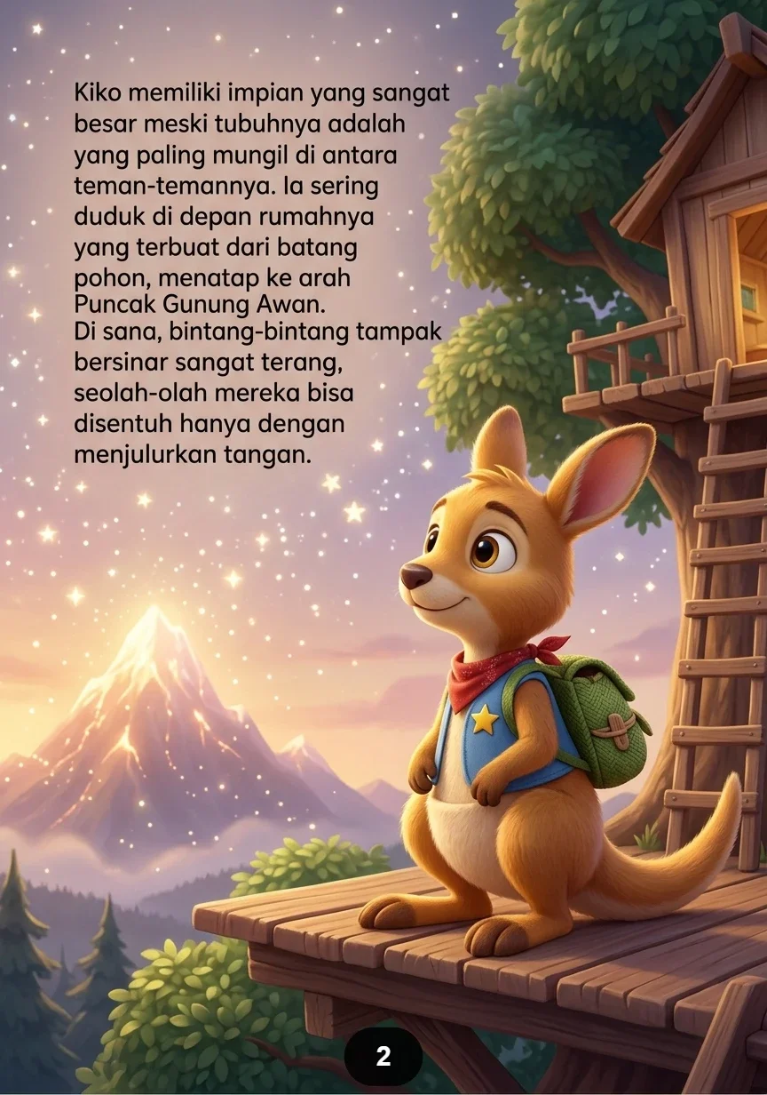 SI KANGGURU KECIL PENCARI BINTANG Perjalanan Menuju Mimpi preview 3