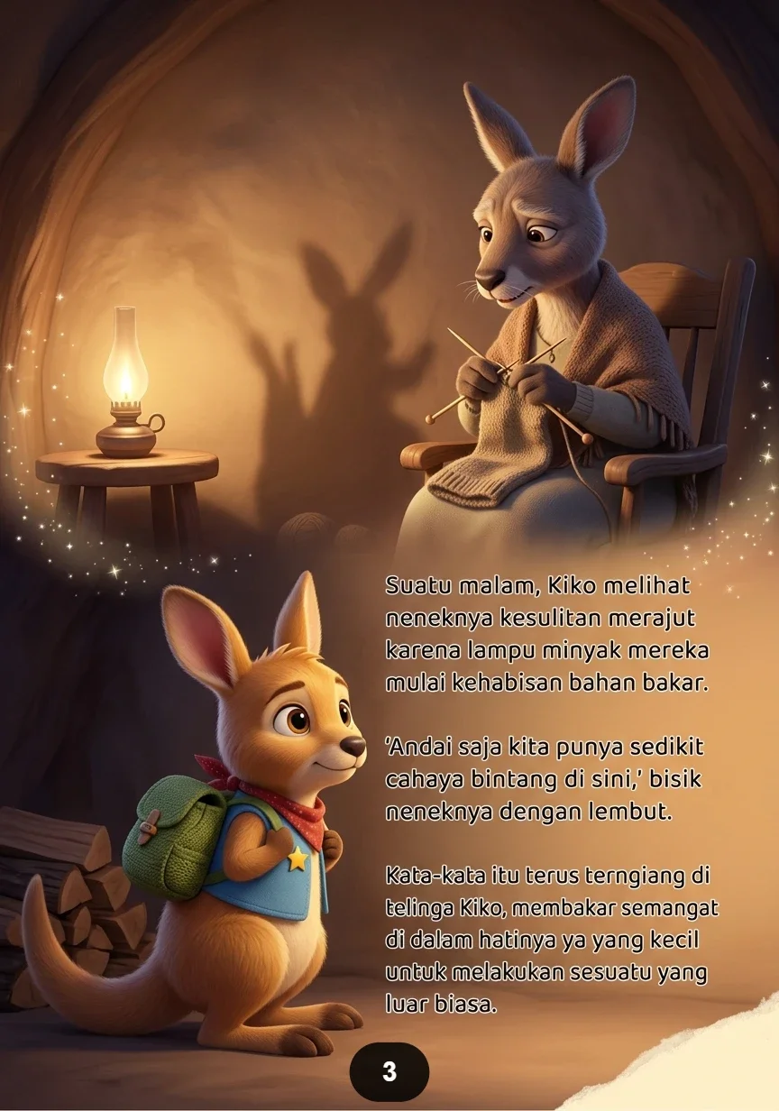 SI KANGGURU KECIL PENCARI BINTANG Perjalanan Menuju Mimpi preview 4