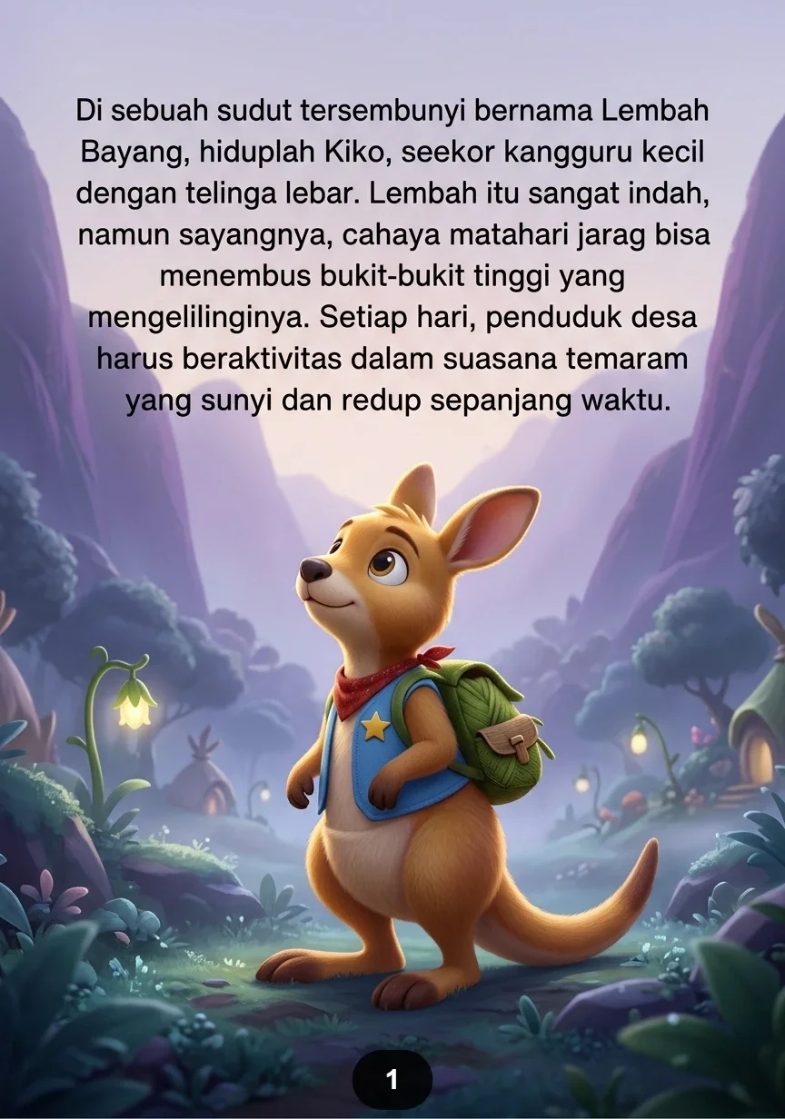 SI KANGGURU KECIL PENCARI BINTANG Perjalanan Menuju Mimpi preview 2