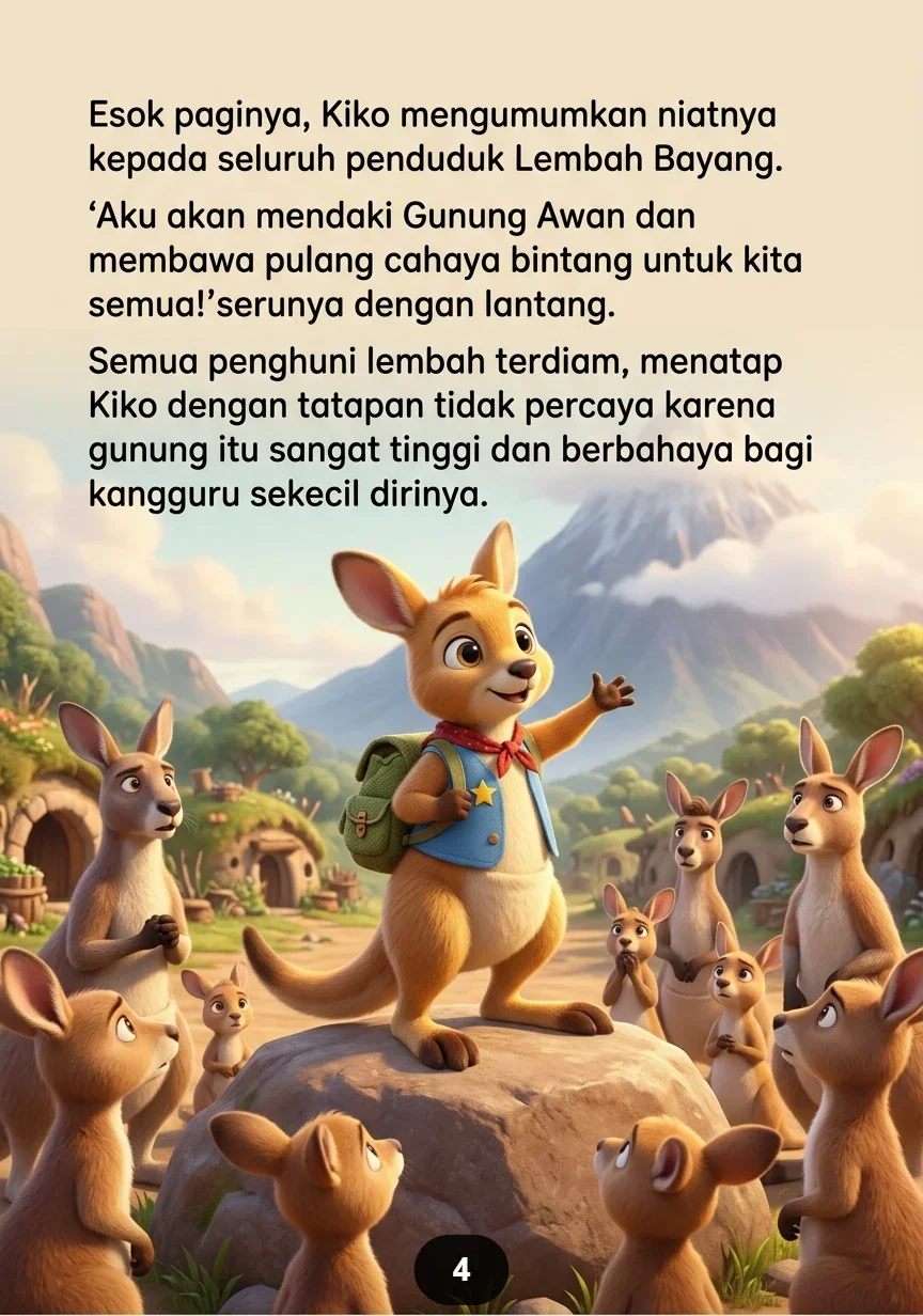 SI KANGGURU KECIL PENCARI BINTANG Perjalanan Menuju Mimpi preview 1