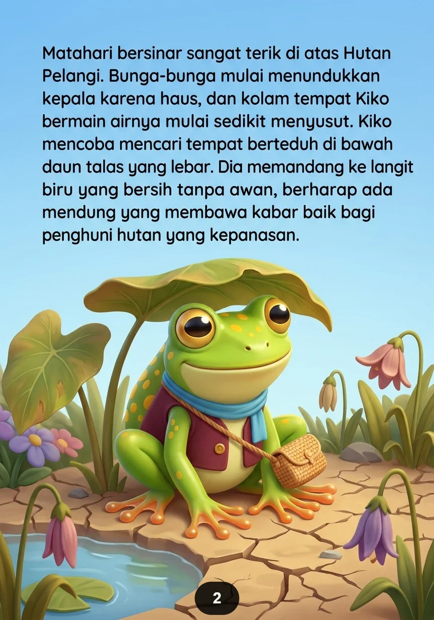 SI KATAK DAN HUJAN PERMEN Kejutan Manis dari Langit preview 4