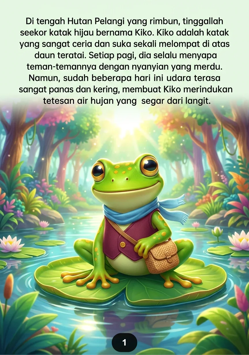 SI KATAK DAN HUJAN PERMEN Kejutan Manis dari Langit preview 3