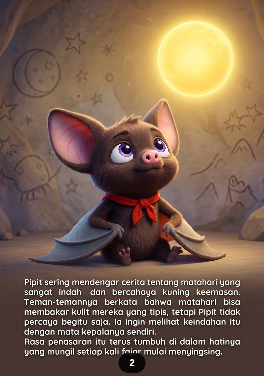 SI KELELAWAR KECIL Mimpi Besar di Langit Malam preview 1