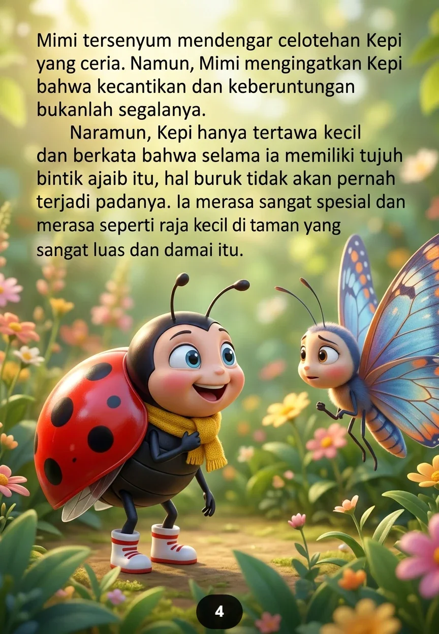 SI KEPIK BERBINTIK TUJUH Keberuntungan untuk Semua Teman preview 3