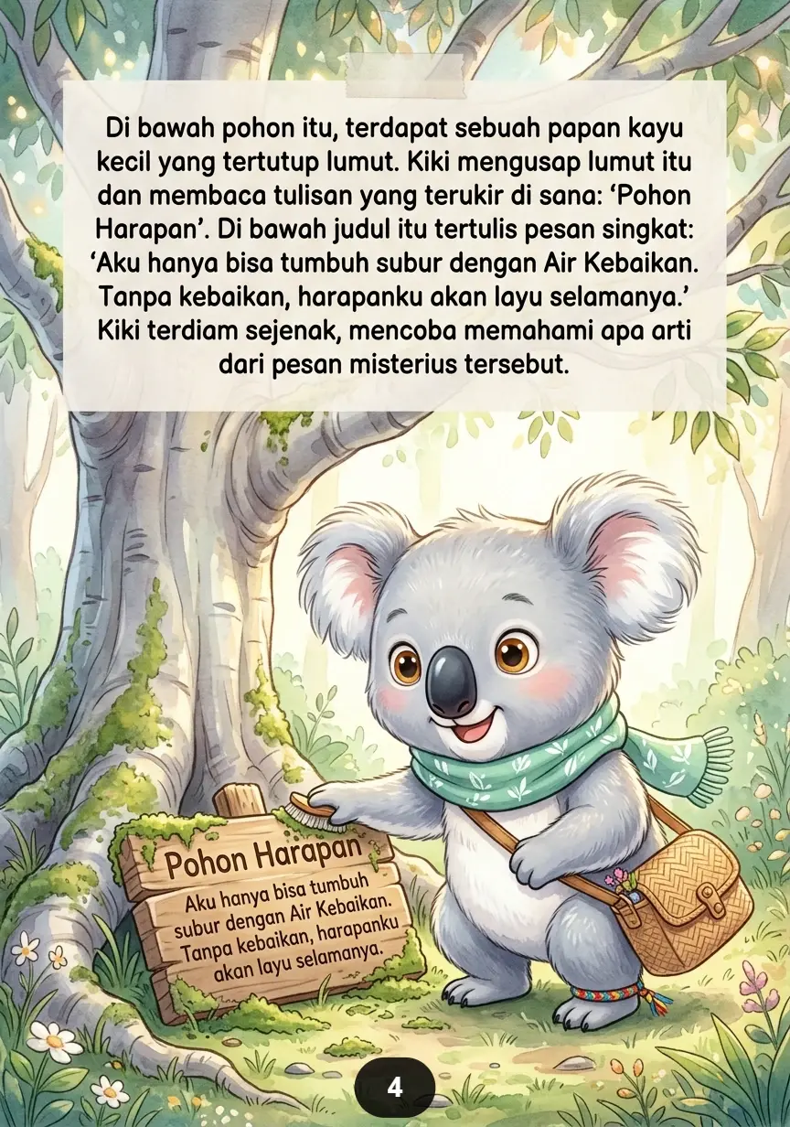 SI KOALA DAN POHON HARAPAN Menanam Kebaikan Setiap Hari preview 4