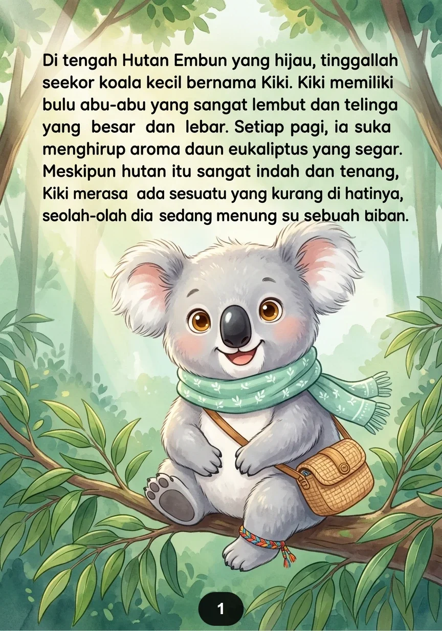 SI KOALA DAN POHON HARAPAN Menanam Kebaikan Setiap Hari preview 1