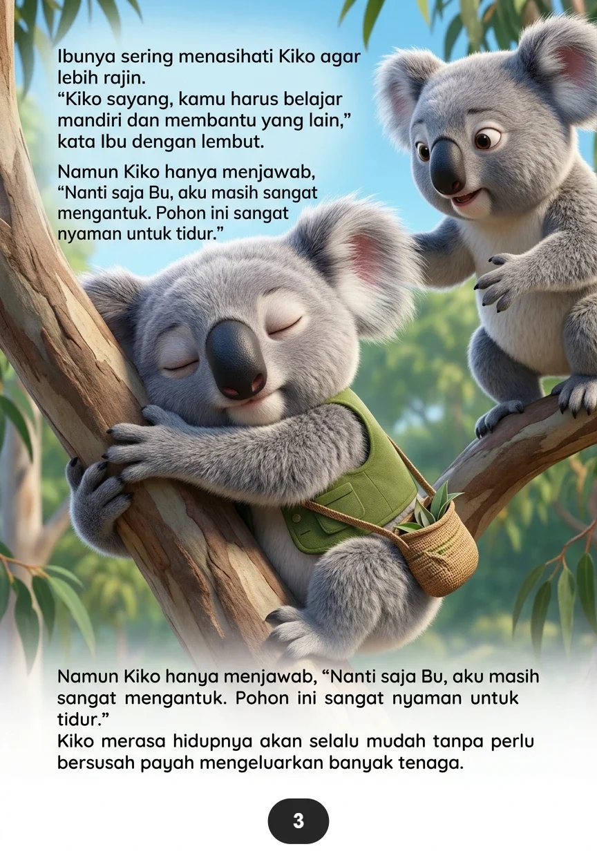 SI KOALA PEMALAS Saat Semangat Mengubah Segalanya preview 4