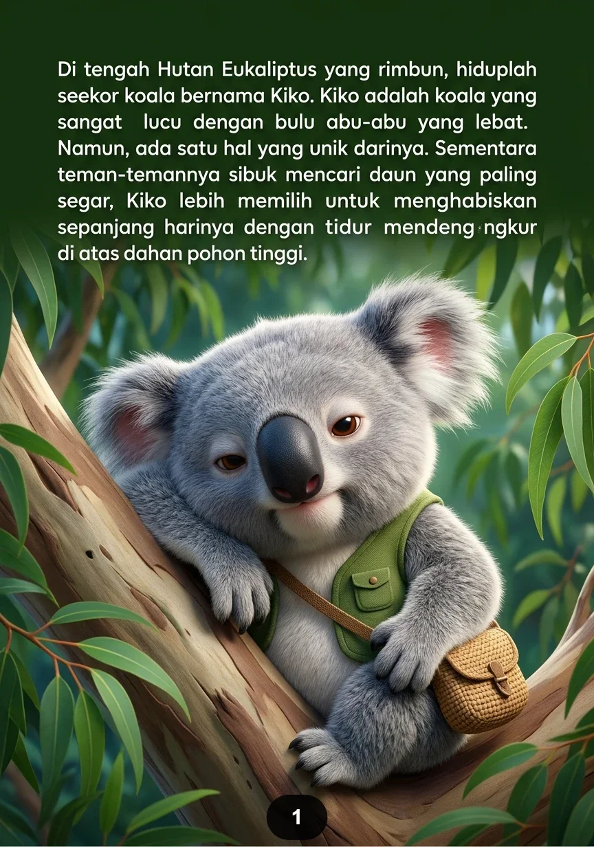 SI KOALA PEMALAS Saat Semangat Mengubah Segalanya preview 2