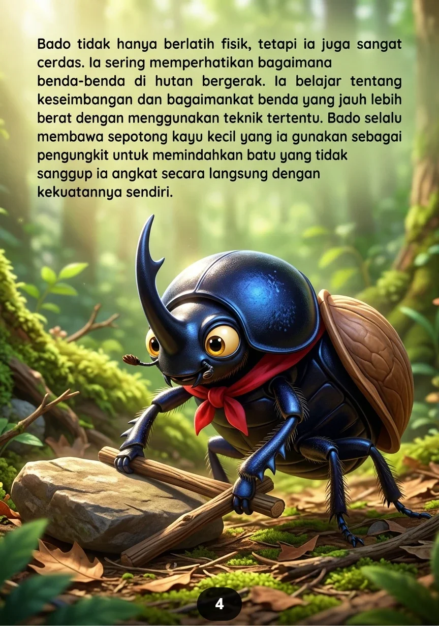 SI KUMBANG BADAK PEMBERANI Si Kecil yang Tak Pernah Menyerah preview 2