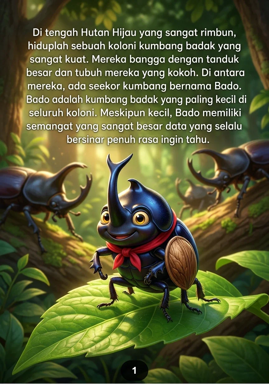 SI KUMBANG BADAK PEMBERANI Si Kecil yang Tak Pernah Menyerah preview 1