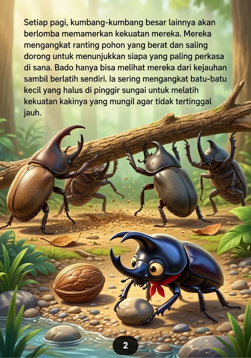 SI KUMBANG BADAK PEMBERANI Si Kecil yang Tak Pernah Menyerah preview 3