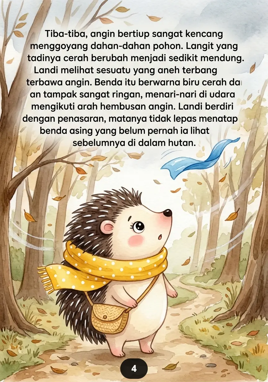 SI LANDAK DAN BALON BIRU Tantangan dari Persahabatan preview 2