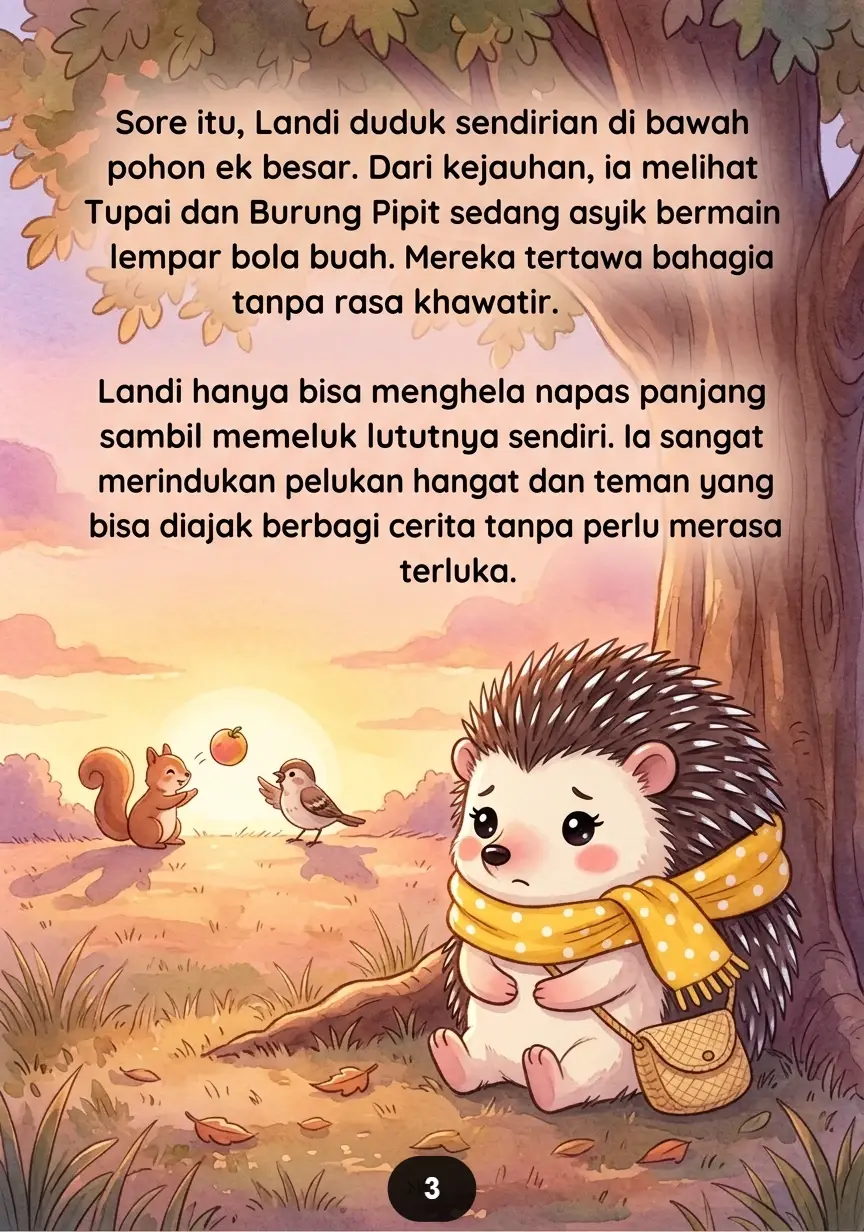SI LANDAK DAN BALON BIRU Tantangan dari Persahabatan preview 1