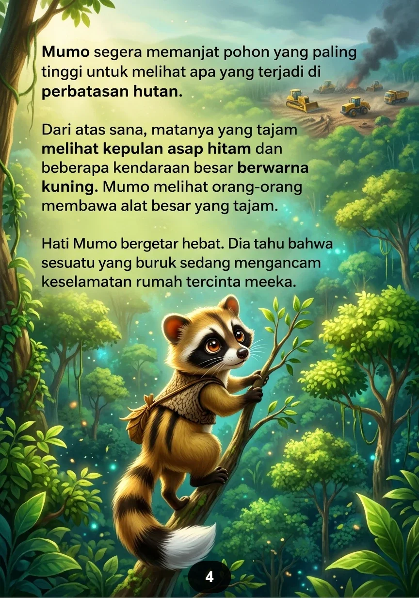SI MUSANG PENJAGA HUTAN Misi Menyelamatkan Rumah Para Hewan preview 2