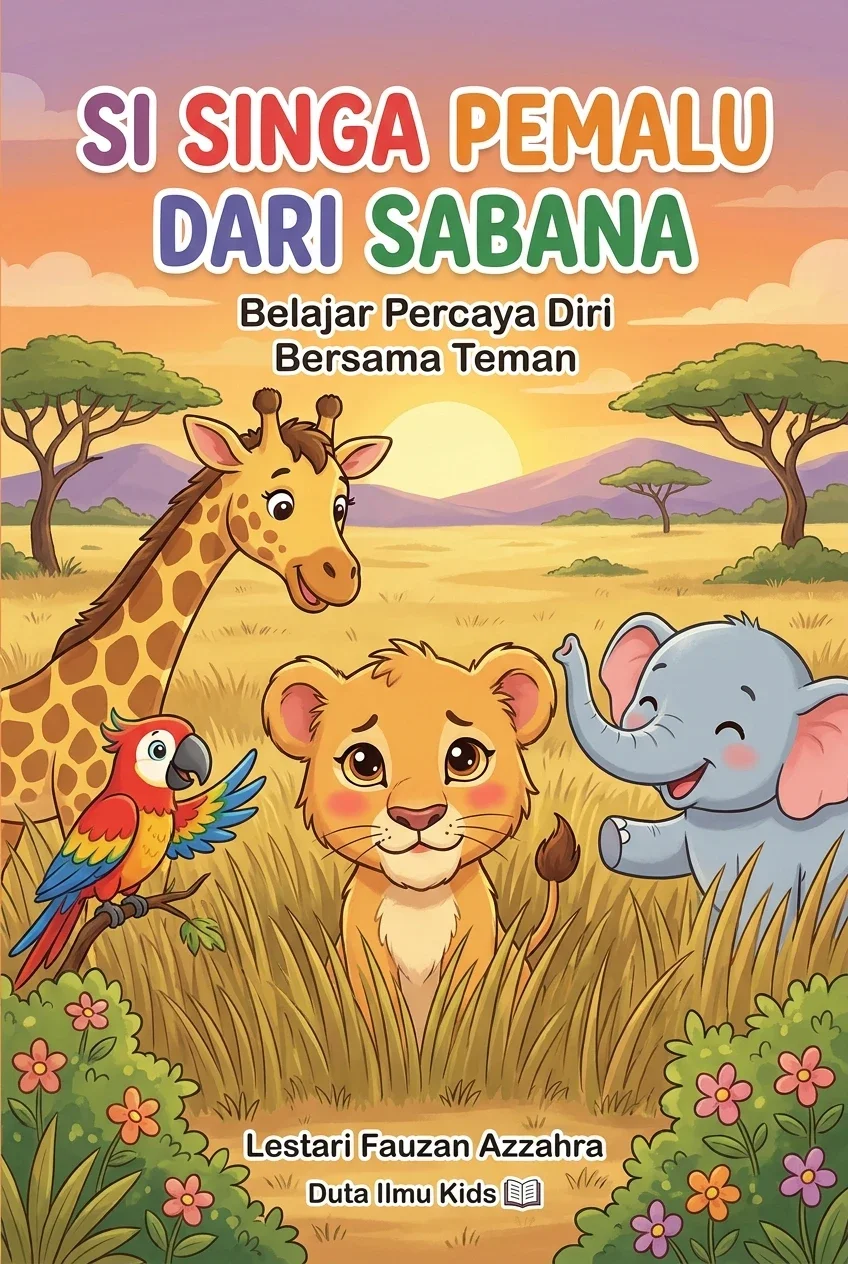 SI SINGA PEMALU DARI SABANA Belajar Percaya Diri Bersama Teman