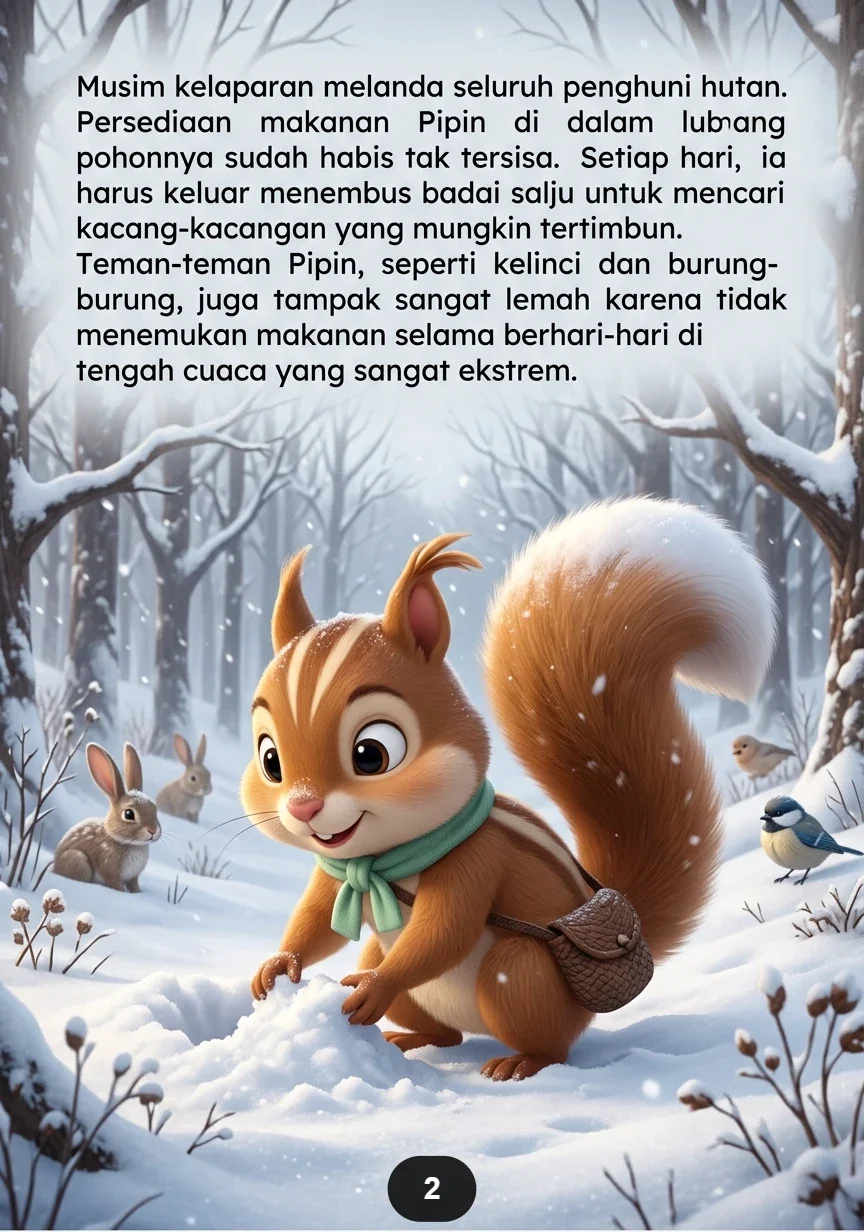 SI TUPAI DAN BIJI AJAIB Keajaiban dari Sebuah Kebaikan preview 3