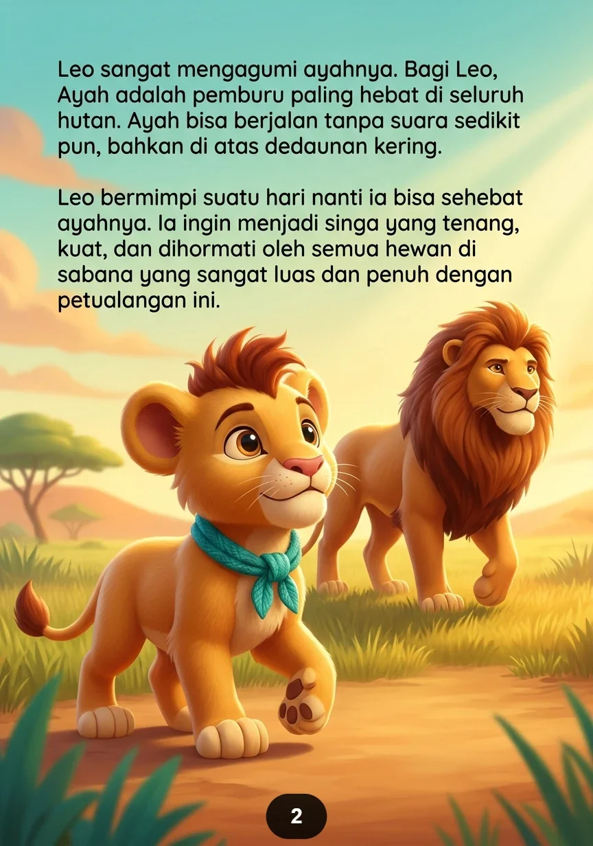 SINGA KECIL BELAJAR MENGENDAP Langkah Pelan Selalu Berakhir Gaduh preview 2