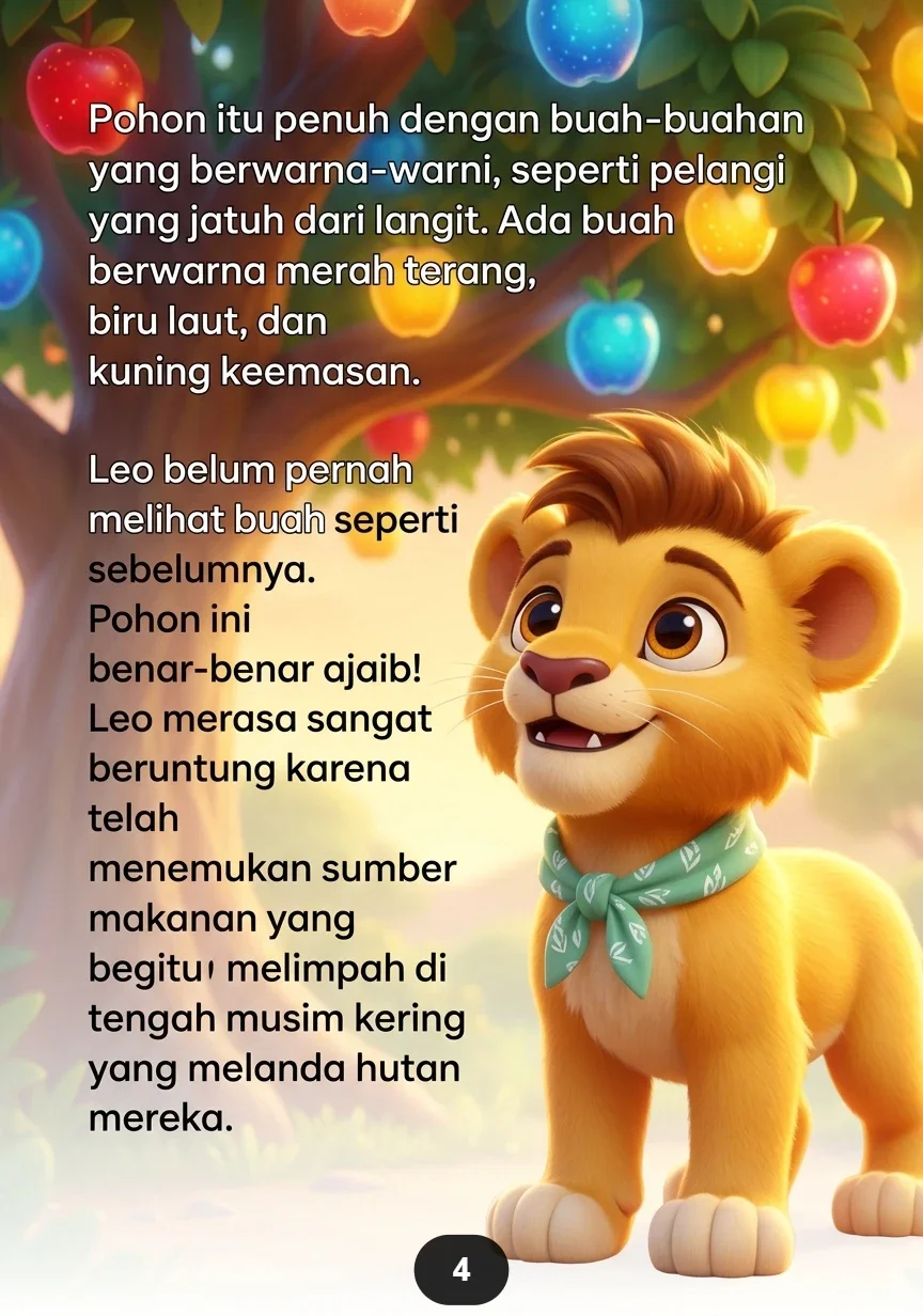 SINGA KECIL BERBAGI MAKANAN Perut Lapar Belajar Tentang Kebaikan preview 4