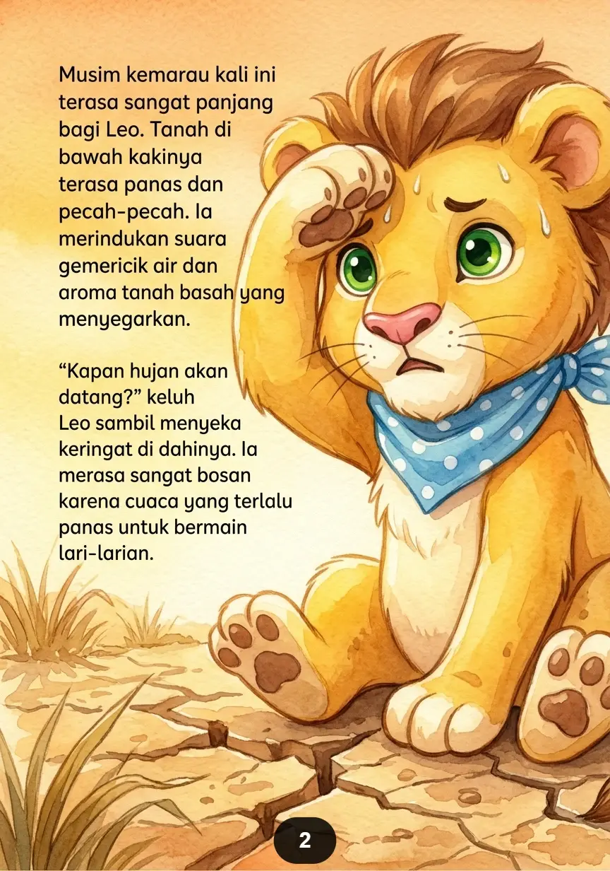 SINGA KECIL MENUNGGU HUJAN Awan Gelap Tak Kunjung Datang preview 3