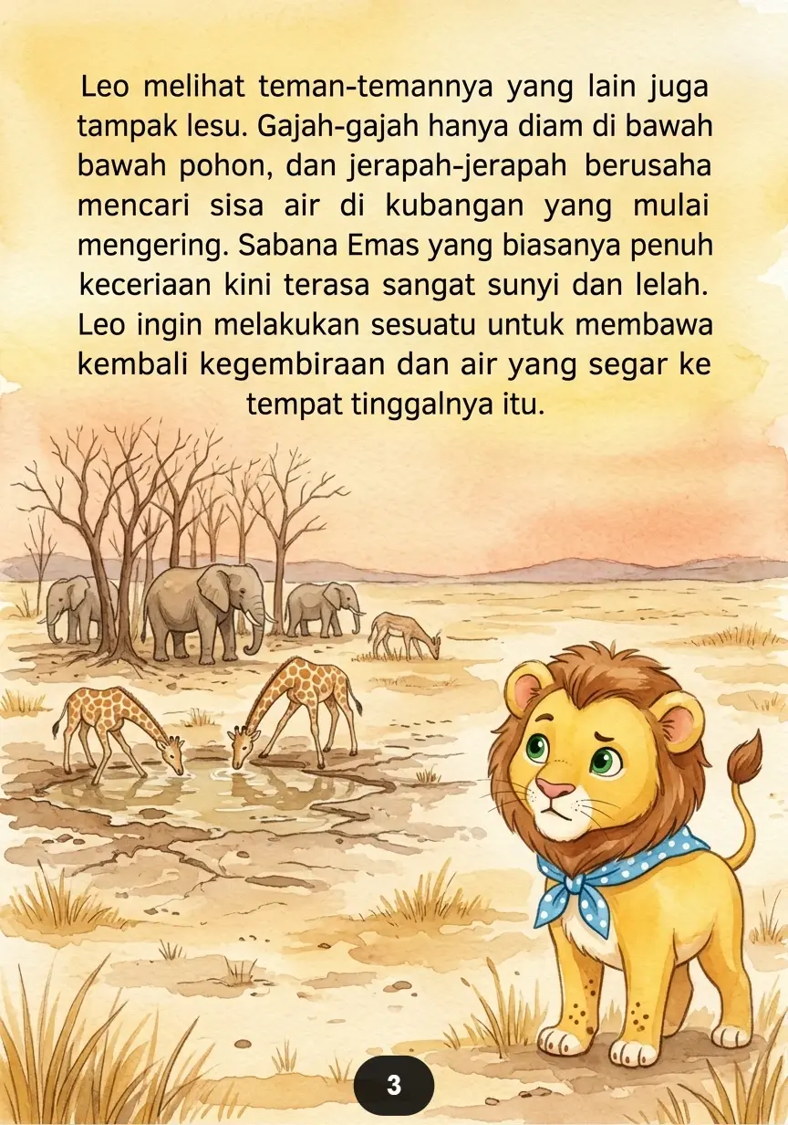 SINGA KECIL MENUNGGU HUJAN Awan Gelap Tak Kunjung Datang preview 4