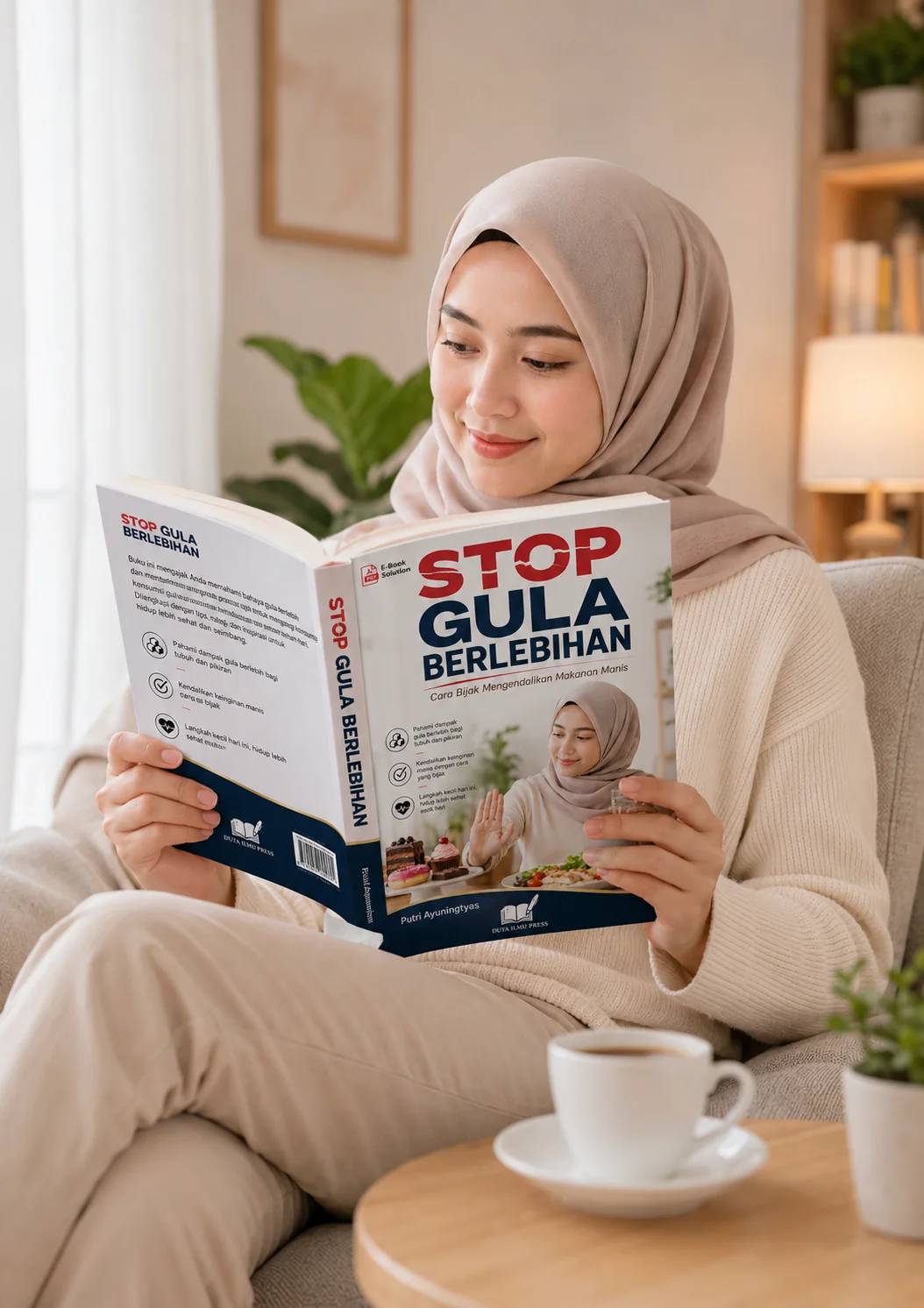 STOP GULA BERLEBIHAN	Cara Bijak Mengendalikan Makanan Manis	 preview 1