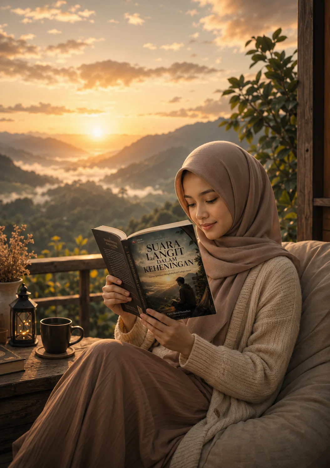 SUARA LANGIT DALAM KEHENINGAN - Cerita Spiritual Menghidupkan Cahaya Iman preview 1