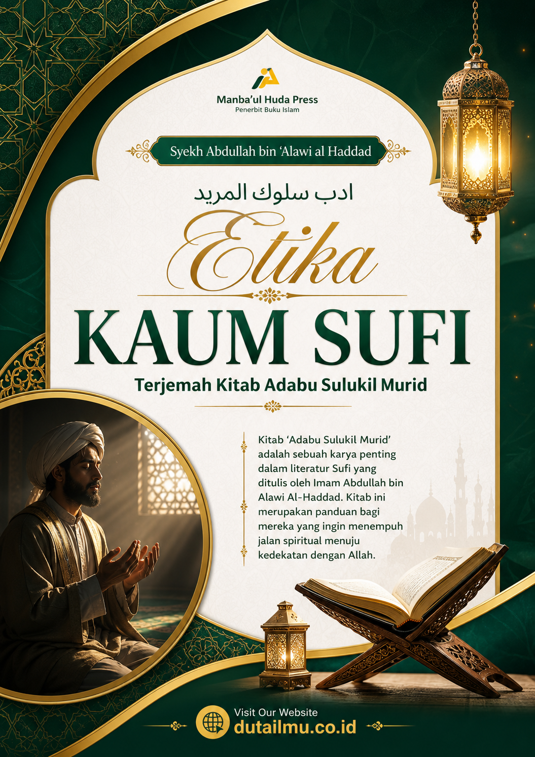 Terjemah Kitab Adabu Sulukil Murid Teks Arab - Indonesia