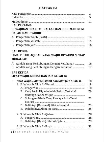 Terjemah Kitab Fathul Majid Teks Arab - Jawa Pegon - Indonesia preview 1