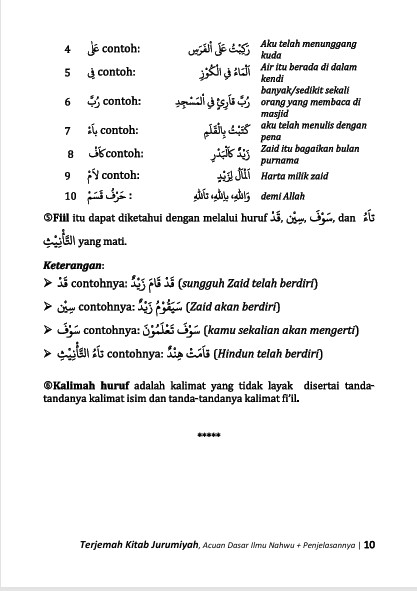 Terjemah Kitab Jurumiyah Teks Arab - Indonesia preview 4