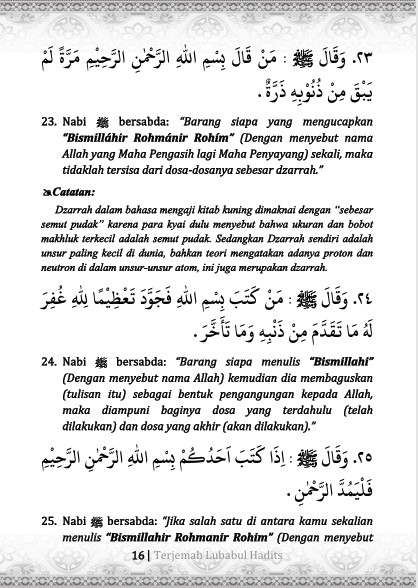 Terjemah Kitab Lubabul Hadis Teks Arab - Indonesia preview 3