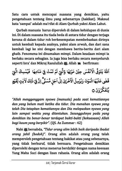 TERJEMAH KITAB SIRRUL ASROR BAHASA INDONESIA-Kitab Inti Rahasia Kehidupan preview 3