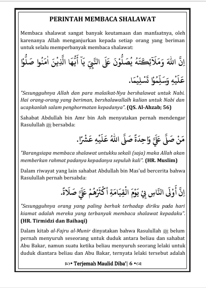 Terjemah Maulid Dibak Teks Arab - Indonesia preview 4