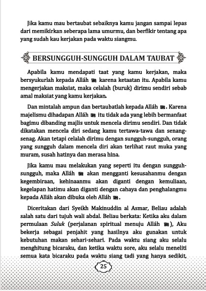TERJEMAH TAJUL ARUS-BAHASA INDONESIA-Pelajaran Mendidik Jiwa preview 2