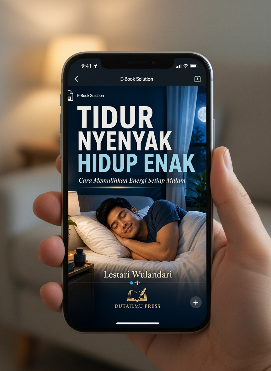 TIDUR NYENYAK HIDUP ENAK Cara Memulihkan Energi Setiap Malam preview 3