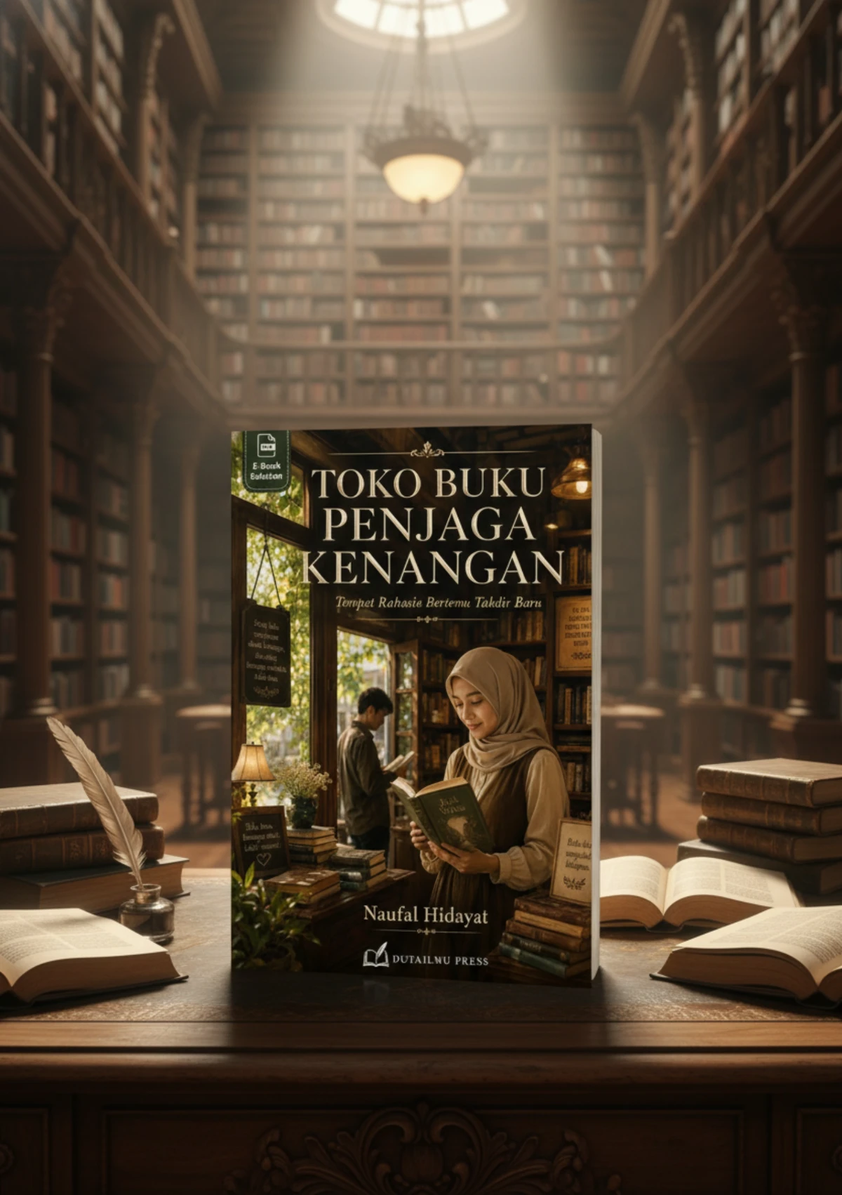 TOKO BUKU PENJAGA KENANGAN	Tempat Rahasia Bertemu Takdir Baru	 preview 2