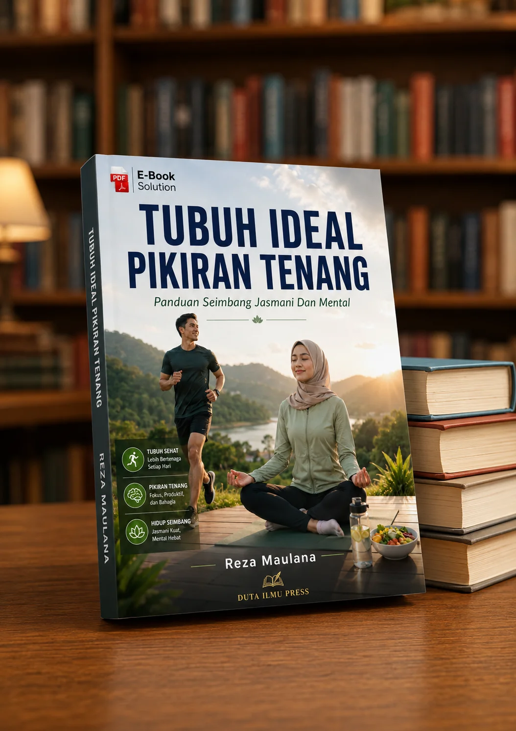 TUBUH IDEAL PIKIRAN TENANG	Panduan Seimbang Jasmani Dan Mental	 preview 2